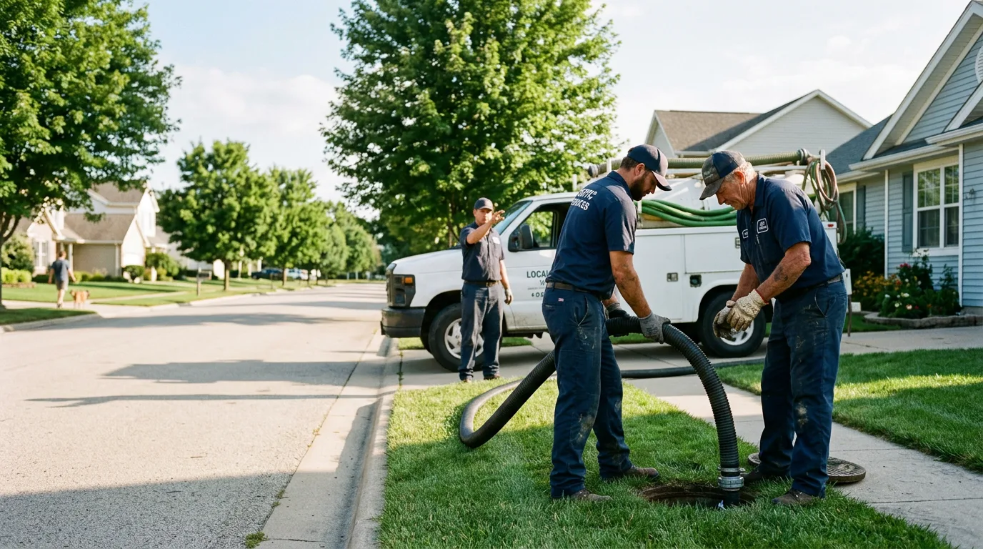 Septic Tank Cleaning in Santa Fe Springs, CA